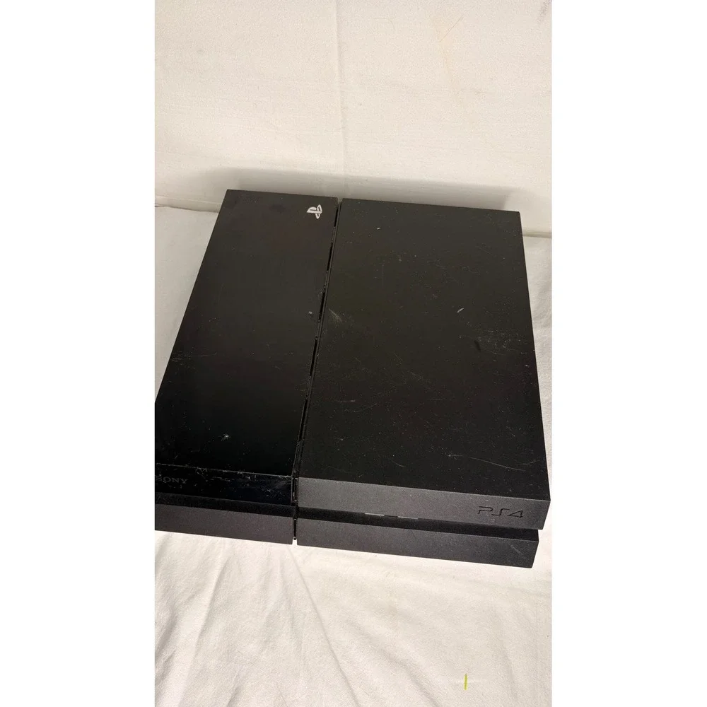 *Untested*Sony PlayStation 4 PS4 Console Black CUH-1001A 500GB Video Game System